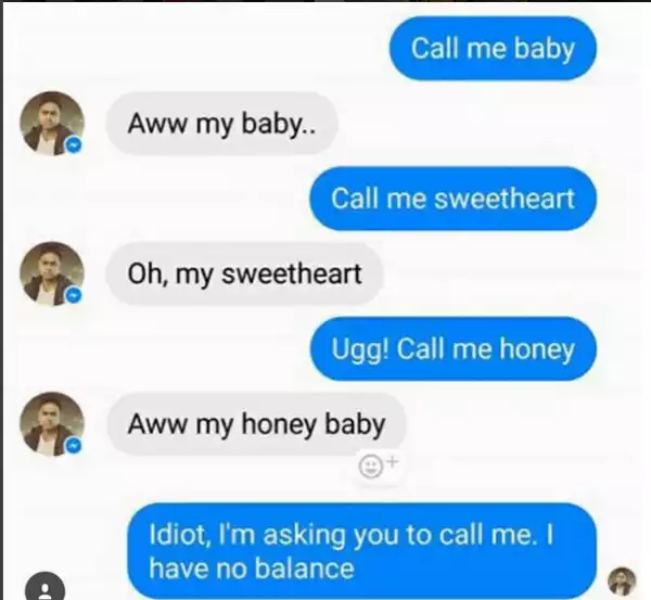 Check Out This Conversation Between A Girl And Her Boyfriend On Facebook